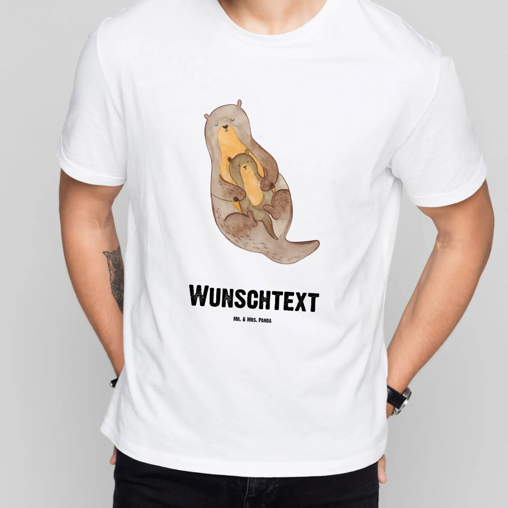 Personalised T-Shirt otter child T-Shirt mit Aufruck, T-Shirt mit Namen, Wunschtext, Bedrucken, T-Shirt Personalisiert, Fischotter, Seeotter, Otter, Otter Seeotter See Otter