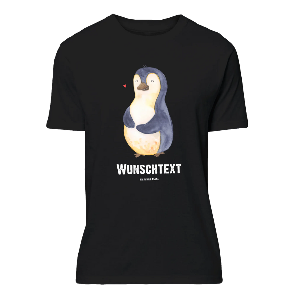 Personalisiertes T-Shirt Pinguin Diät T-Shirt mit Namen, T-Shirt mit Aufruck, Wunschtext, T-Shirt Personalisiert, Bedrucken, Pinguin, Pinguine, Abnehmen, Selbstliebe, Diät, Körperliebe, Abspecken, Selbstrespekt, Gewicht, Motivation