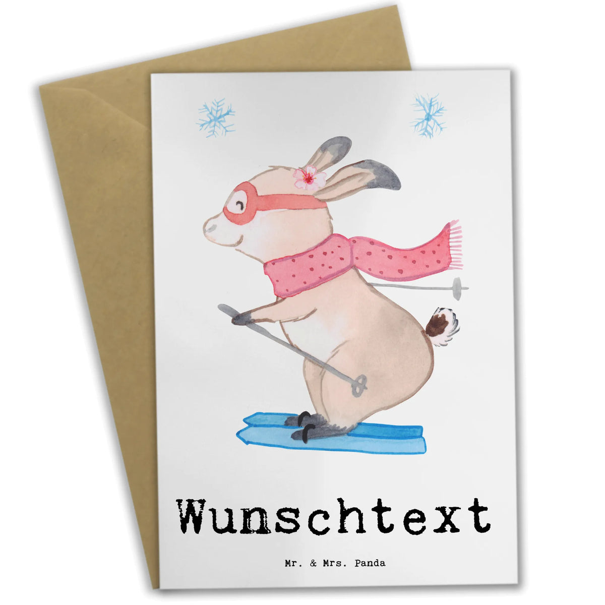 Personalisierte Grußkarte Hase Skifahren Personalisierte Grußkarte, individuelle grußkarte, grußkarte personalisiert, Grußkarte personalisierbar, Grußkarten Personalisiert, Personalisierte Karte, Personalisierte Klappkarte, Geschenk, Schenken, Sport, Sportart, Hobby, Danke, Dankeschön, Auszeichnung, Gewinn, Sportler, Skifahren, Ski fahren, Skirennen, Skiwettbewerb, Skisport