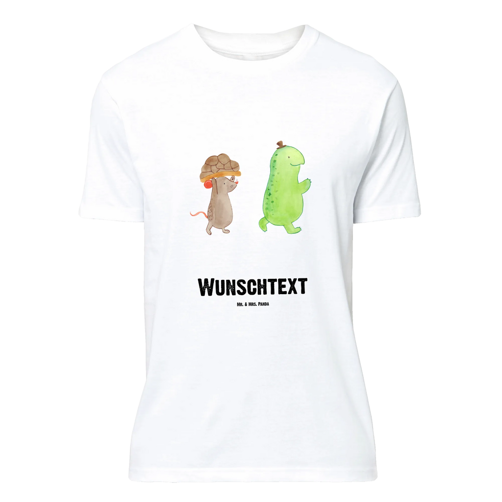 Personalised T-Shirt tortoise Mouse Wunschtext, T-Shirt Personalisiert, T-Shirt mit Aufruck, Bedrucken, T-Shirt mit Namen, Schildkröte, Beste Freundinnen, Beste Freunde, Freunde, Freundinnen, Maus