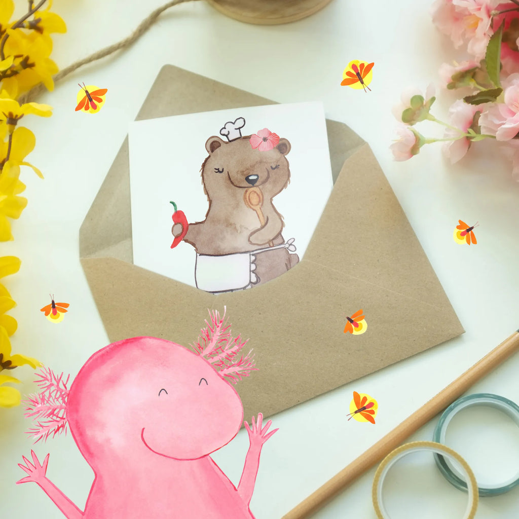 Personalised greetings card Chef Heart gift, gift idea, best, farewell gift, passing exam, anniversary, retirement, promotion, job start, sayings, funny, profession