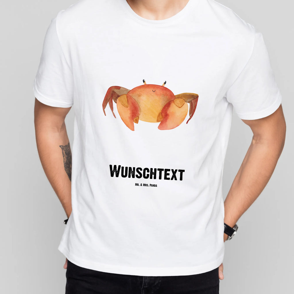 Personalised T-Shirt Star sign Cancer T-Shirt mit Namen, T-Shirt Personalisiert, Damen, Herren, T-Shirt mit Aufruck, Horoskop, Astrologie, Tierkreiszeichen, Aszendent, Sternzeichen, Krabbe, Geburtstag Juni, Meerestier, Krebs Sternzeichen, Krebs Geschenk, Geburtstag Juli, Krebse, Geschenk Juli, Geschenk Juni, Geschenk Meer