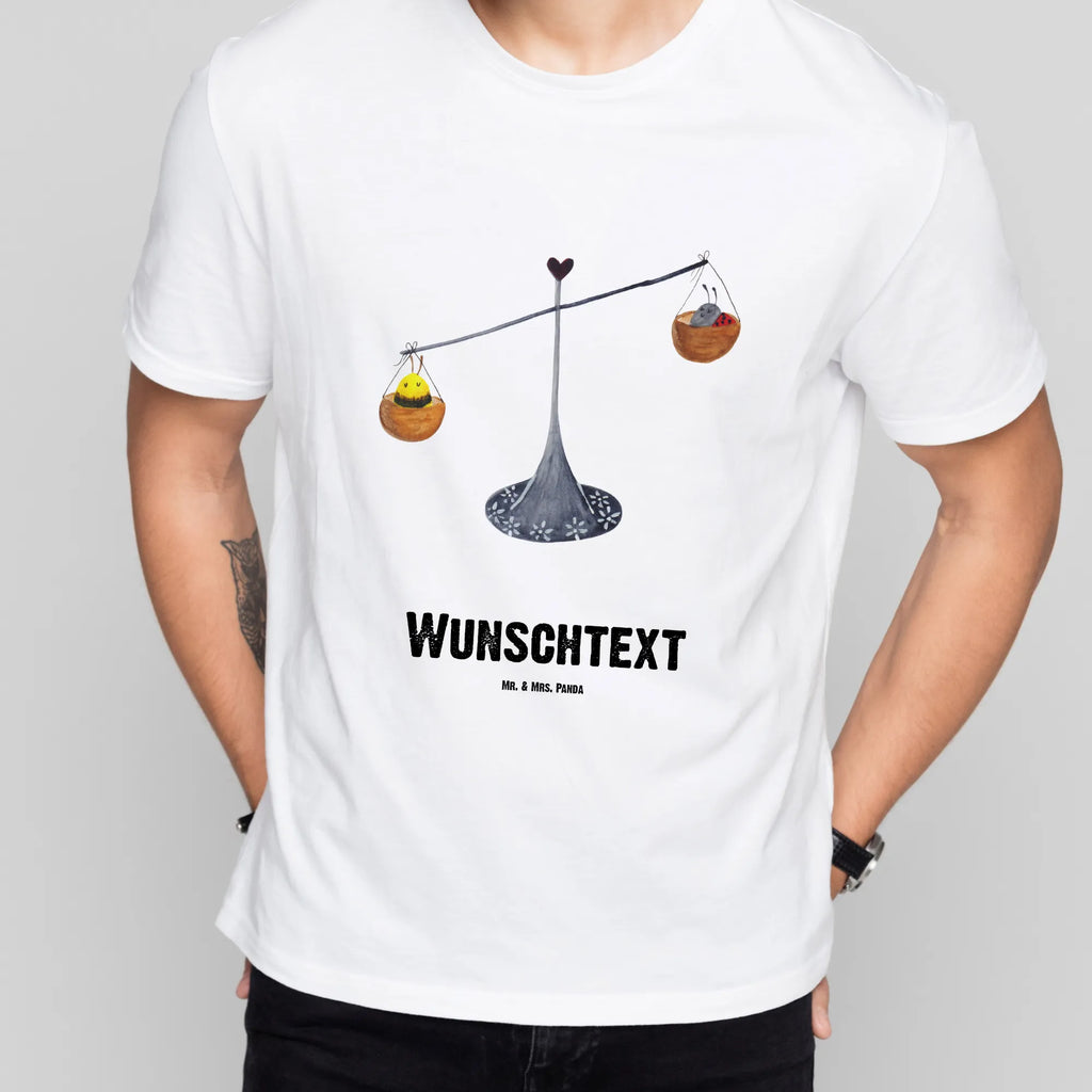 Personalisiertes T-Shirt Sternzeichen Waage Bedrucken, T-Shirt mit Aufruck, Wunschtext, T-Shirt mit Namen, T-Shirt Personalisiert, Astrologie, Aszendent, Tierkreiszeichen, Horoskop, Sternzeichen, Waage Sternzeichen, Waage, Biene, Geschenk Oktober, Marienkäfer, Gleichgewicht, Geburtstag Oktober, Waage Geschenk, Hummel, Geburtstag September, Geschenk September