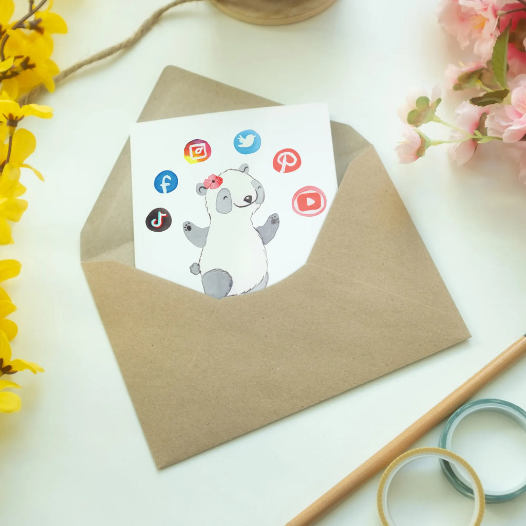 Personalised greetings card Online Marketing Manager Heart gift, gift idea, best, farewell gift, passing exam, anniversary, retirement, promotion, job start, sayings, funny, profession