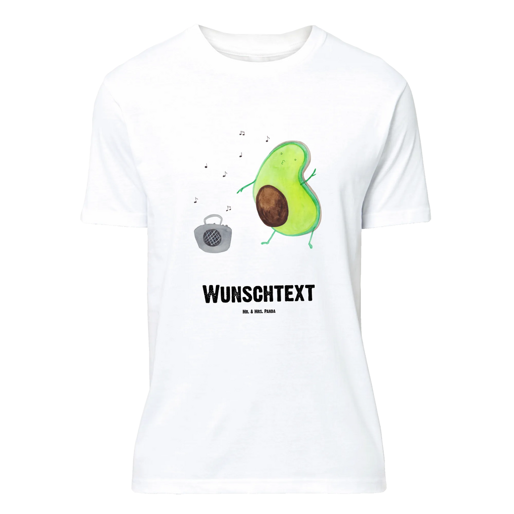 Personalisiertes T-Shirt Avocado tanzt T-Shirt mit Aufruck, Wunschtext, Bedrucken, T-Shirt mit Namen, T-Shirt Personalisiert, Avocado, Veggie, Vegan, Gesund