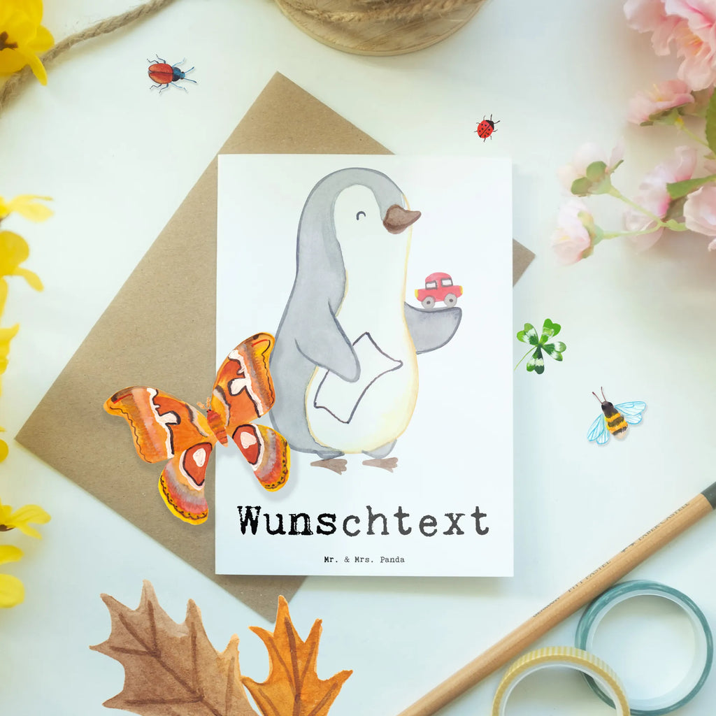 Personalised greetings card Car Dealer Heart gift, gift idea, best, farewell gift, passing exam, anniversary, retirement, promotion, job start, sayings, funny, profession