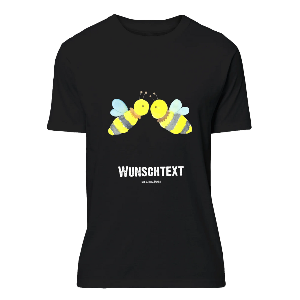 Personalised T-Shirt bee Love T-Shirt Personalisiert, Bedrucken, T-Shirt mit Aufruck, Wunschtext, T-Shirt mit Namen, Wespe, Hummel, Biene