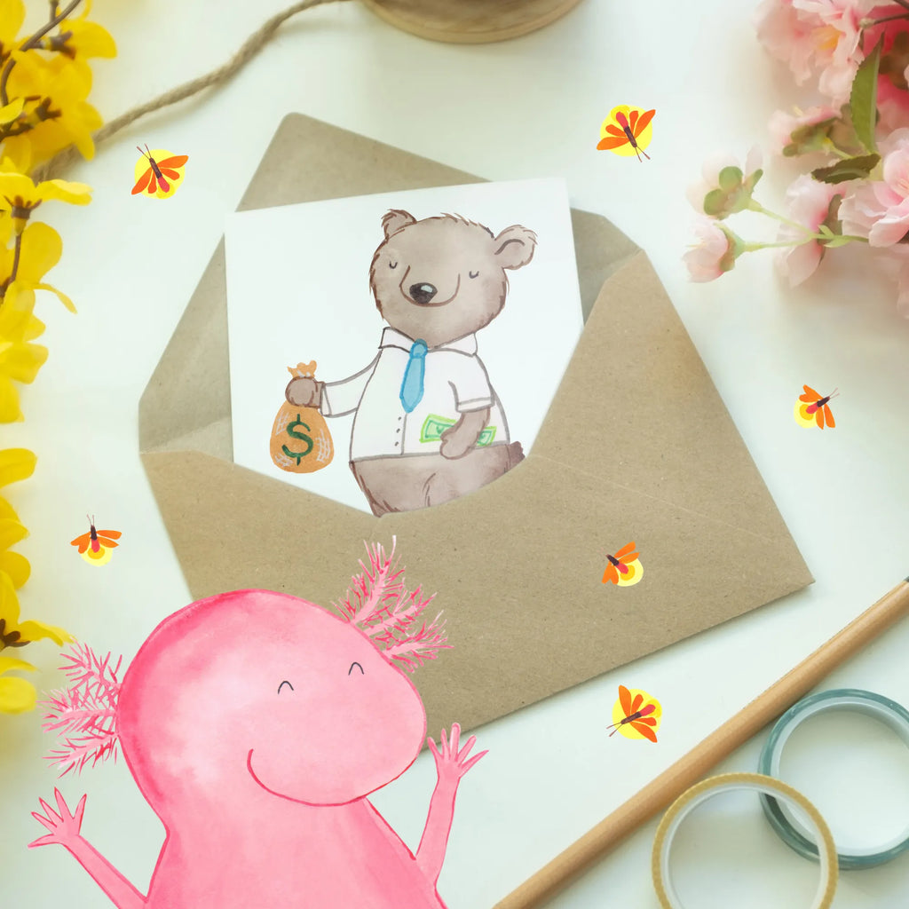 Spersonalizowana kartka z życzeniami bankier serce Zawód, Wykształcenie, Jubileusz, Pożegnanie, Emerytura, Kolega, Koleżanka, Prezent, Dawać, Pracownik, Współpracownik, Firma, Dziękuję, Dziękuję bardzo