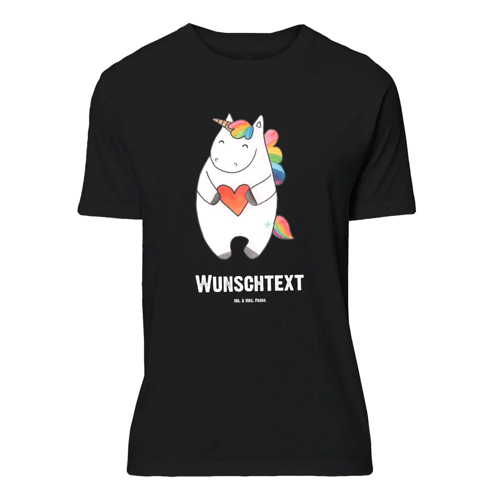 Personalisiertes T-Shirt Einhorn Herz T-Shirt mit Aufruck, Bedrucken, T-Shirt Personalisiert, Wunschtext, T-Shirt mit Namen, Einhorn Deko, Unicorn, Einhorn, Einhörner, Schlimm, Witzig, Bunt, böse, Lustig, Freundin, Anders, Herz