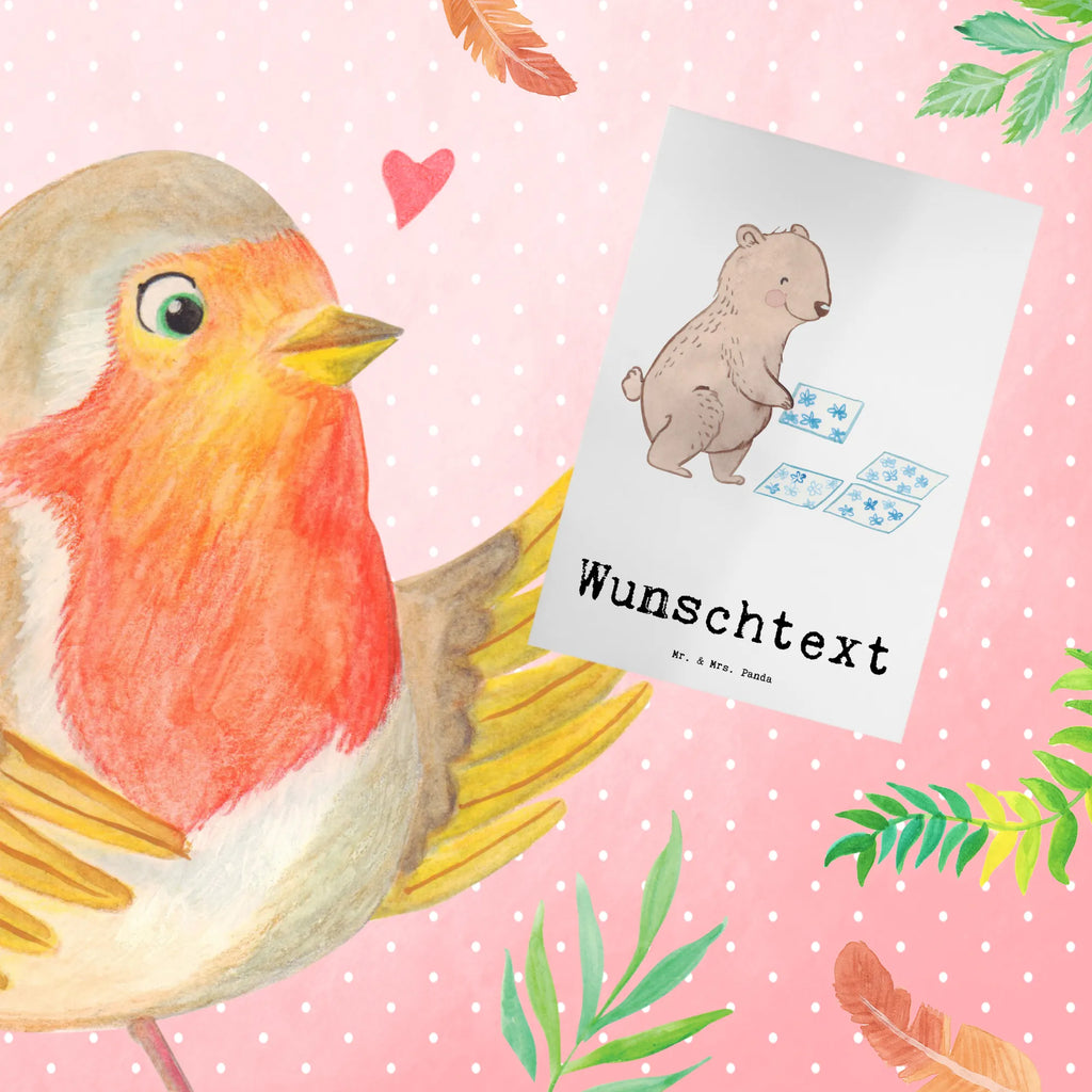 Personalised greetings card Tile setter Heart gift, gift idea, best, farewell gift, passing exam, anniversary, retirement, promotion, job start, sayings, funny, profession