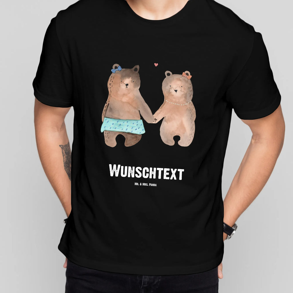 Personalised T-Shirt bear Girlfriend Wunschtext, T-Shirt Personalisiert, T-Shirt mit Namen, T-Shirt mit Aufruck, Bedrucken, Teddybär, Teddy, Bär, Bär Freundin Beste Freund Liebe Liebesbeweis Verliebt Kumpel Kumpeliene
