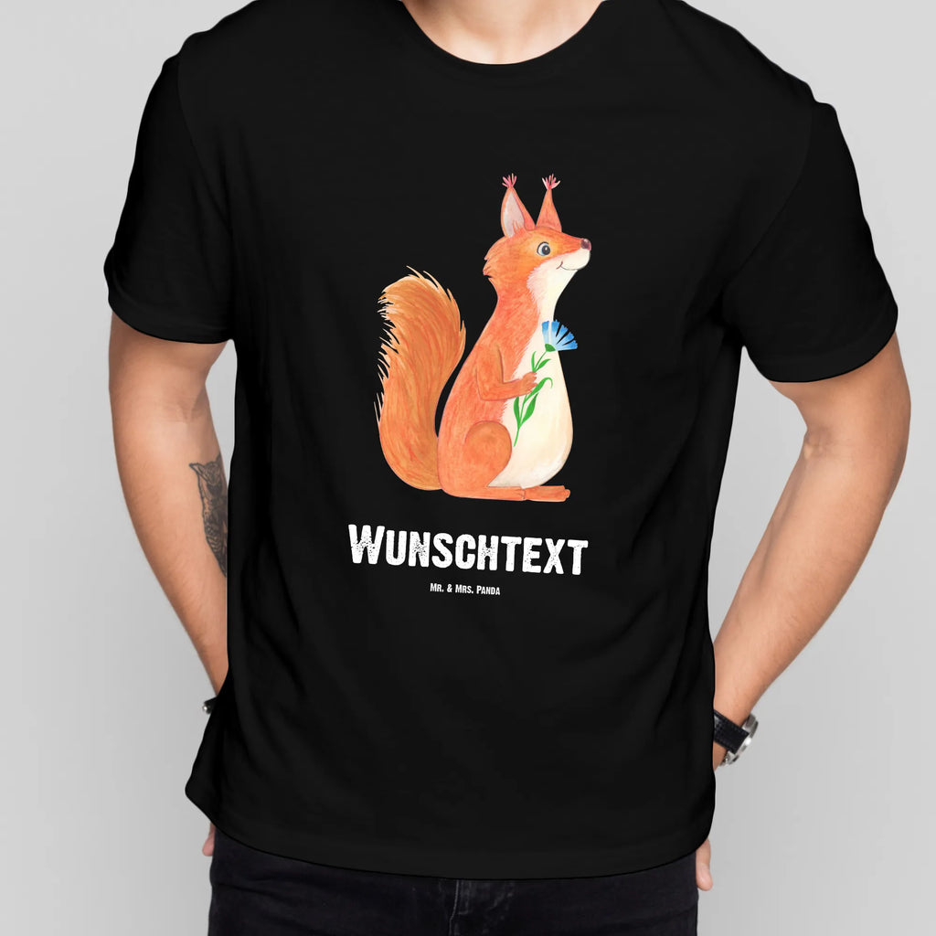 Rozmiar L Personalizowana koszulka wiewiórka kwiat Bedrucken, T-Shirt mit Namen, T-Shirt mit Aufruck, Wunschtext, T-Shirt Personalisiert, Lustige Sprüche, Gute Laune, Tiere, Tiermotive, Spaß, Eichhörnchen, Spruch Positiv, Motivation Sprüche, Lachen, Spruch Deko, Motivation Bilder, Eichhorn, glücklich Spruch