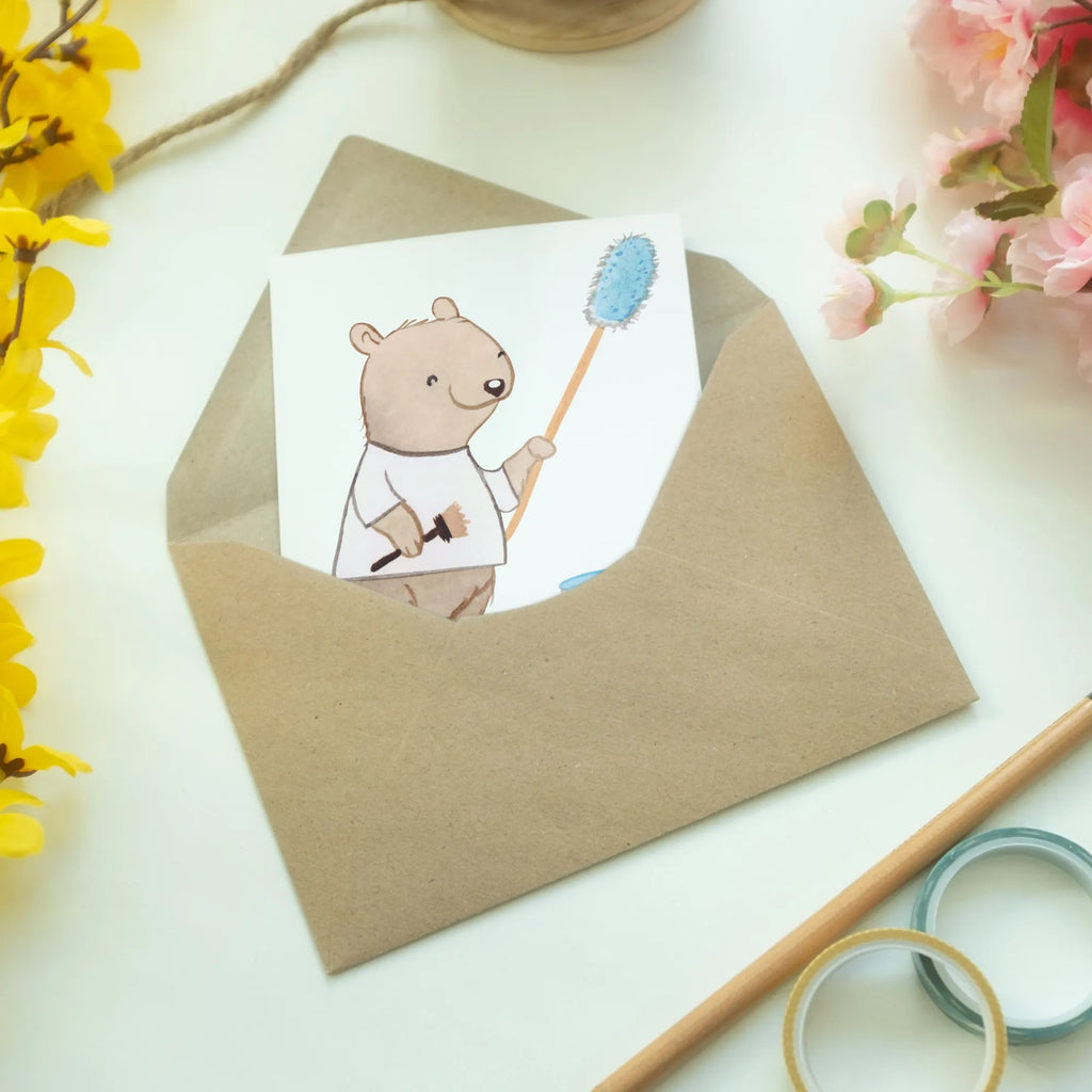 Personalised greetings card Painter Heart gift, gift idea, best, farewell gift, passing exam, anniversary, retirement, promotion, job start, sayings, funny, profession