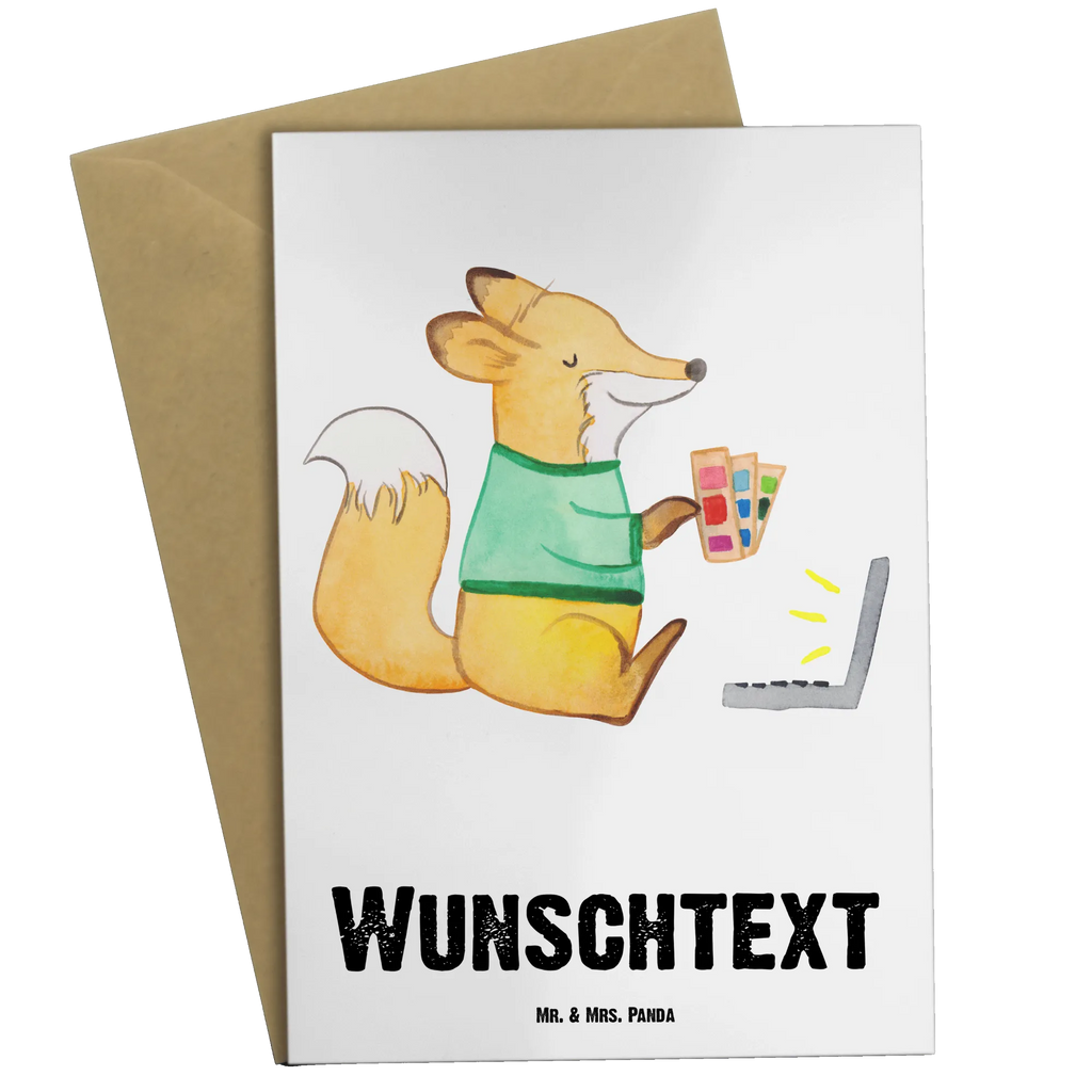 Personalised greetings card Fashion Journalist Heart gift, gift idea, best, farewell gift, passing exam, anniversary, retirement, promotion, job start, sayings, funny, profession