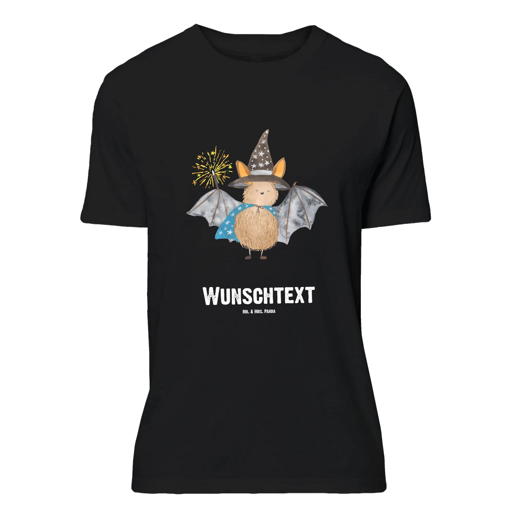 Rozmiar L Personalizowana koszulka Nietoperz czarodziej T-Shirt mit Aufruck, T-Shirt mit Namen, Männer, Bedrucken, Frauen, T-Shirt Personalisiert, Wunschtext, Tiermotive, Gute Laune, lustige Sprüche, Tiere, Zauberer, Fledermäuse, Magier, Fledermaus, reinsteigern
