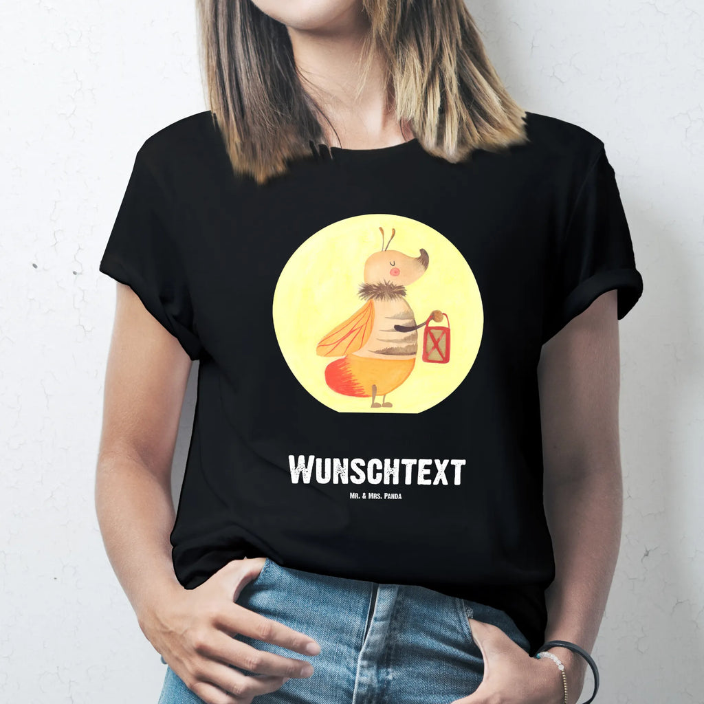 Personalised T-Shirt Firefly Bedrucken, T-Shirt Personalisiert, T-Shirt mit Namen, Männer, Frauen, Wunschtext, T-Shirt mit Aufruck, Tiermotive, Gute Laune, lustige Sprüche, Tiere, Verlobung, magisch, Glühwürmchen, Liebesbeweis, Liebesspruch, Falter, Glühwurm, Leuchten, Lieblingsmensch, Heiratsantrag, Jahrestag, Liebe