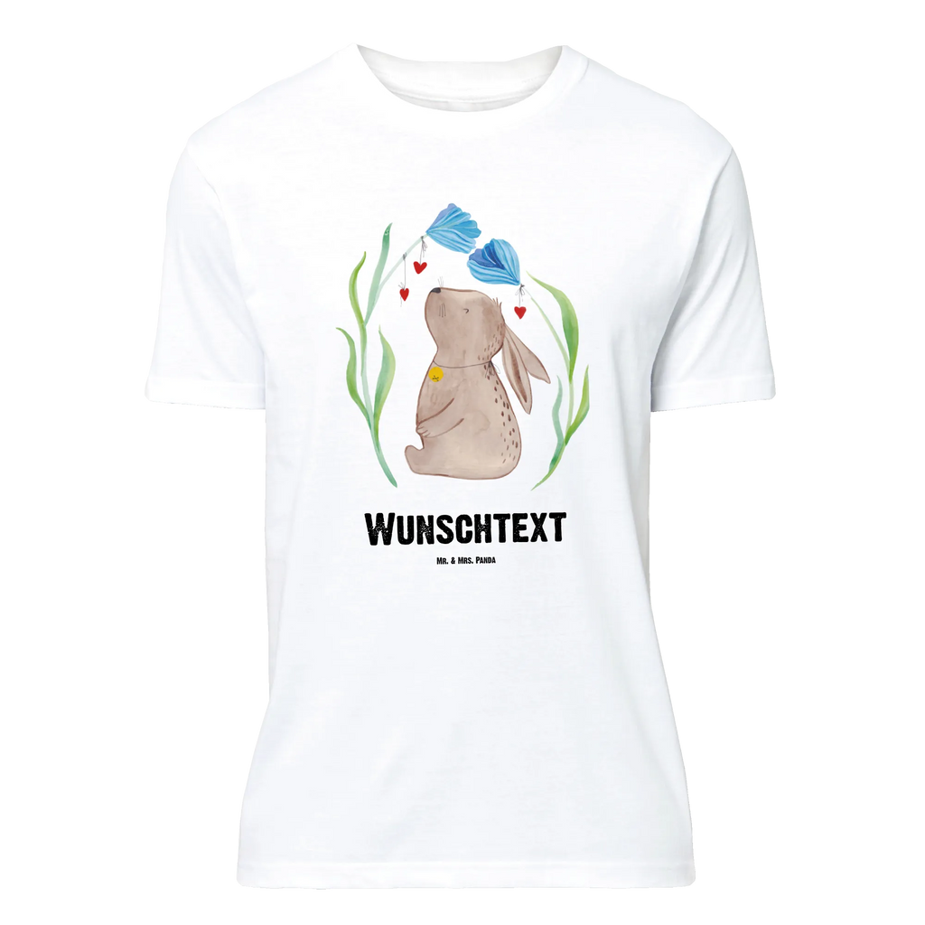 Personalisiertes T-Shirt Hase Blume Wunschtext, T-Shirt mit Namen, Männer, T-Shirt mit Aufruck, T-Shirt Personalisiert, Frauen, Bedrucken, Ostern, Osterhase, Ostergeschenke, Osternest, Osterdeko, Geschenke zu Ostern, Ostern Geschenk, Ostergeschenke Kinder, Ostern Kinder, Kind, erstes Kind, Kaninchen, Taufe, Träume, Kindergeburtstag, Geburt, Schwangerschaft, Taufgeschenk, Hase, Geburtstag, Hoffnung