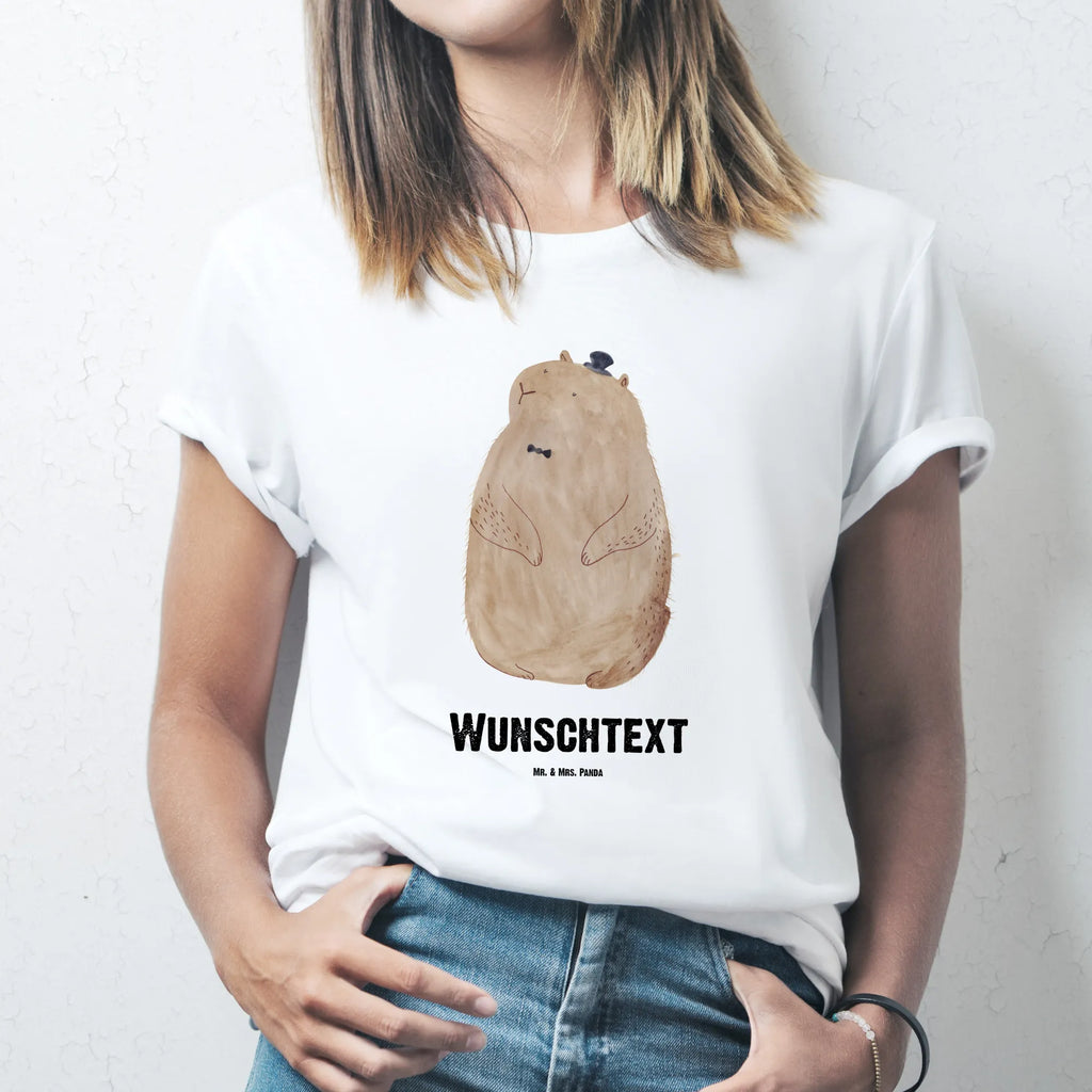 Rozmiar L Personalizowana koszulka Świstak Bedrucken, Wunschtext, T-Shirt mit Aufruck, T-Shirt mit Namen, T-Shirt Personalisiert, Lustige Sprüche, Gute Laune, Tiere, Tiermotive, Respekt, Anstand, Knigge, Murmeltier, Fröhlichkeit, Freundlichkeit