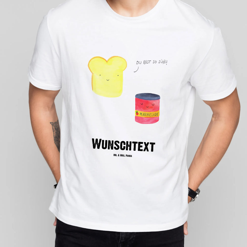 Personalisiertes T-Shirt Toast & Marmelade T-Shirt mit Namen, Wunschtext, T-Shirt mit Aufruck, Bedrucken, T-Shirt Personalisiert, Lustige Sprüche, Gute Laune, Tiere, Tiermotive, Küche Spruch, Küche Deko, Toast, Frühstück Einladung, Süß, Süße Postkarte, Marmelade, Brot, Dreamteam, Toastbrot