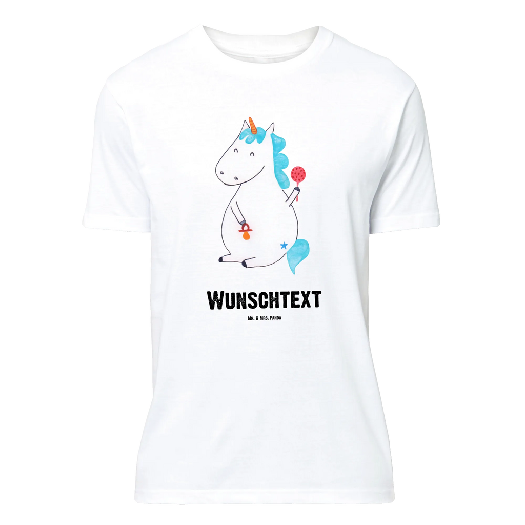 Personalised T-Shirt unicorn infant T-Shirt mit Namen, Bedrucken, Wunschtext, T-Shirt mit Aufruck, T-Shirt Personalisiert, Einhorn Deko, Unicorn, Einhorn, Einhörner, Babyglück, Schnuller, Party, Eltern, Mutter, Geburtstag, Nachwuchs, Erstes Kind, Kind, Baby, Geburt