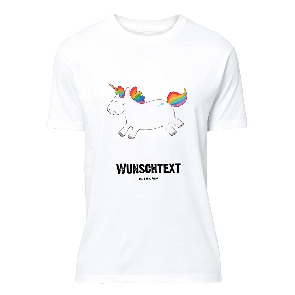 Rozmiar L Personalizowana koszulka Jednorożec Szczęśliwy T-Shirt mit Namen, Bedrucken, T-Shirt mit Aufruck, T-Shirt Personalisiert, Wunschtext, Einhorn Deko, Unicorn, Einhorn, Einhörner, Spannend, glücklich, Lebensfreude, Witzig, Fröhlich, Freude, Lächeln, Lachen, Spaß