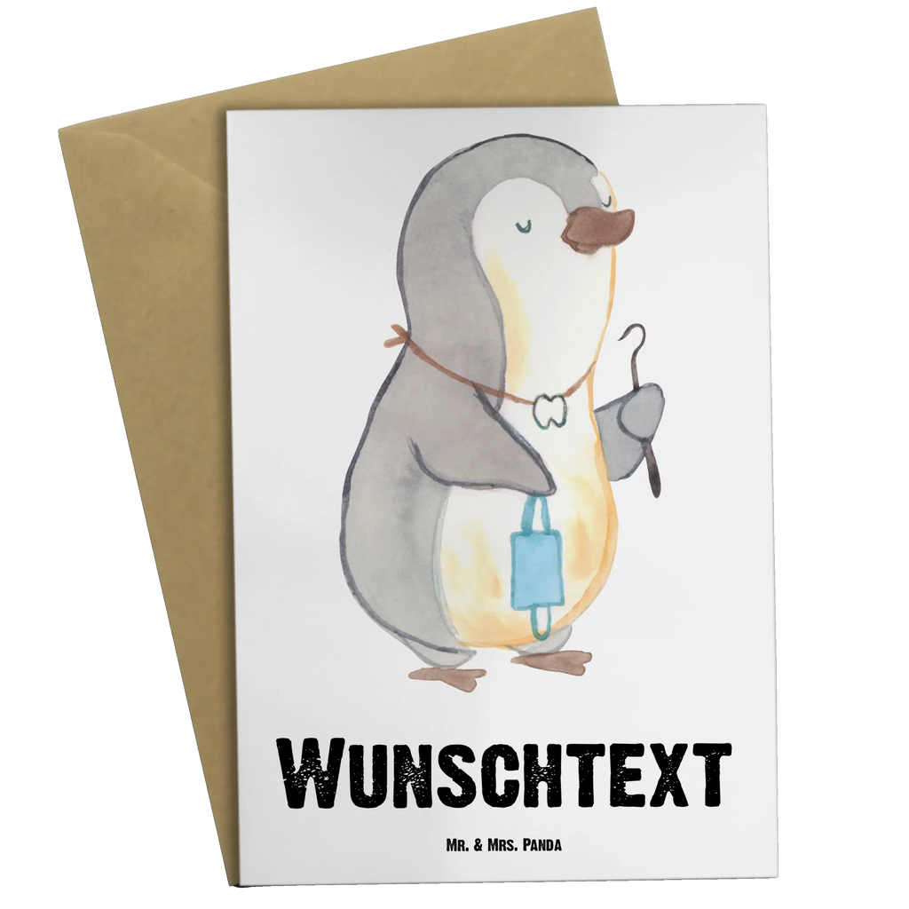 Personalised greetings card Dental Assistant Heart gift, gift idea, best, farewell gift, passing exam, anniversary, retirement, promotion, job start, sayings, funny, profession