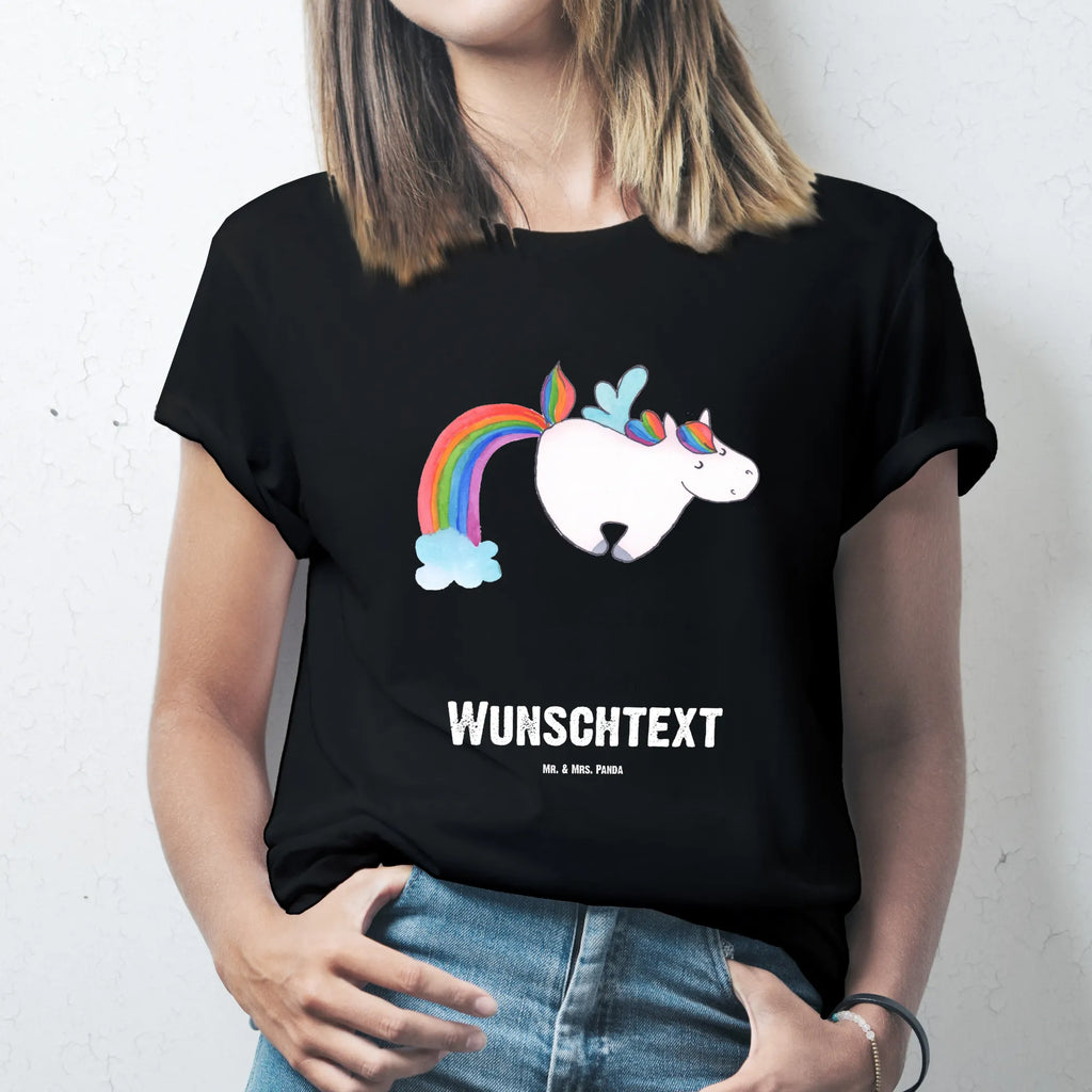 Personalisiertes T-Shirt Einhorn Fliegendes Pferd T-Shirt mit Aufruck, Bedrucken, Wunschtext, T-Shirt mit Namen, T-Shirt Personalisiert, Einhorn Deko, Unicorn, Einhorn, Einhörner, Glitzer, Realität, Spielen, Regenbogen, Erwachsenwerden