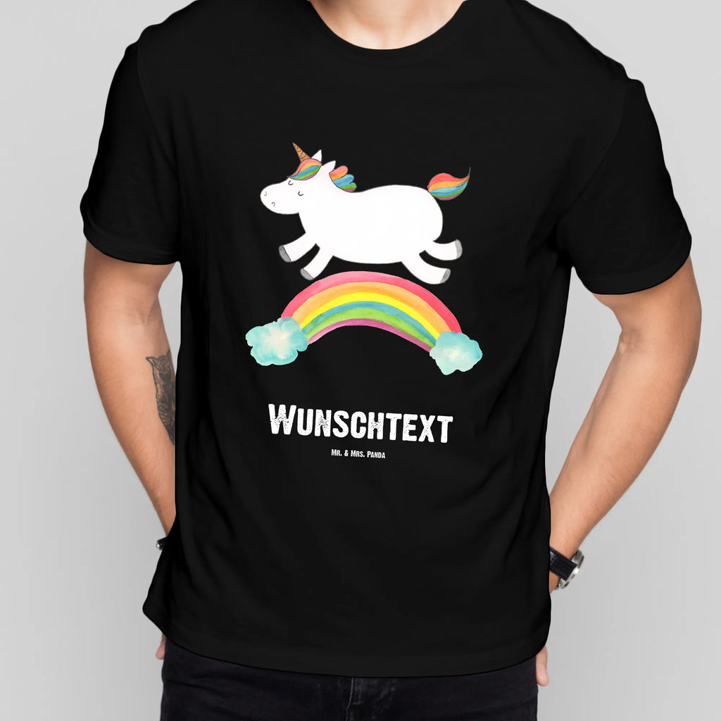 Personalisiertes T-Shirt Einhorn Regenbogen T-Shirt mit Aufruck, T-Shirt Personalisiert, T-Shirt mit Namen, Bedrucken, Wunschtext, Einhorn Deko, Unicorn, Einhorn, Einhörner, Glitzer, Regenbogen, Einhornpower, Einhornautobahn, Erwachsenwerden