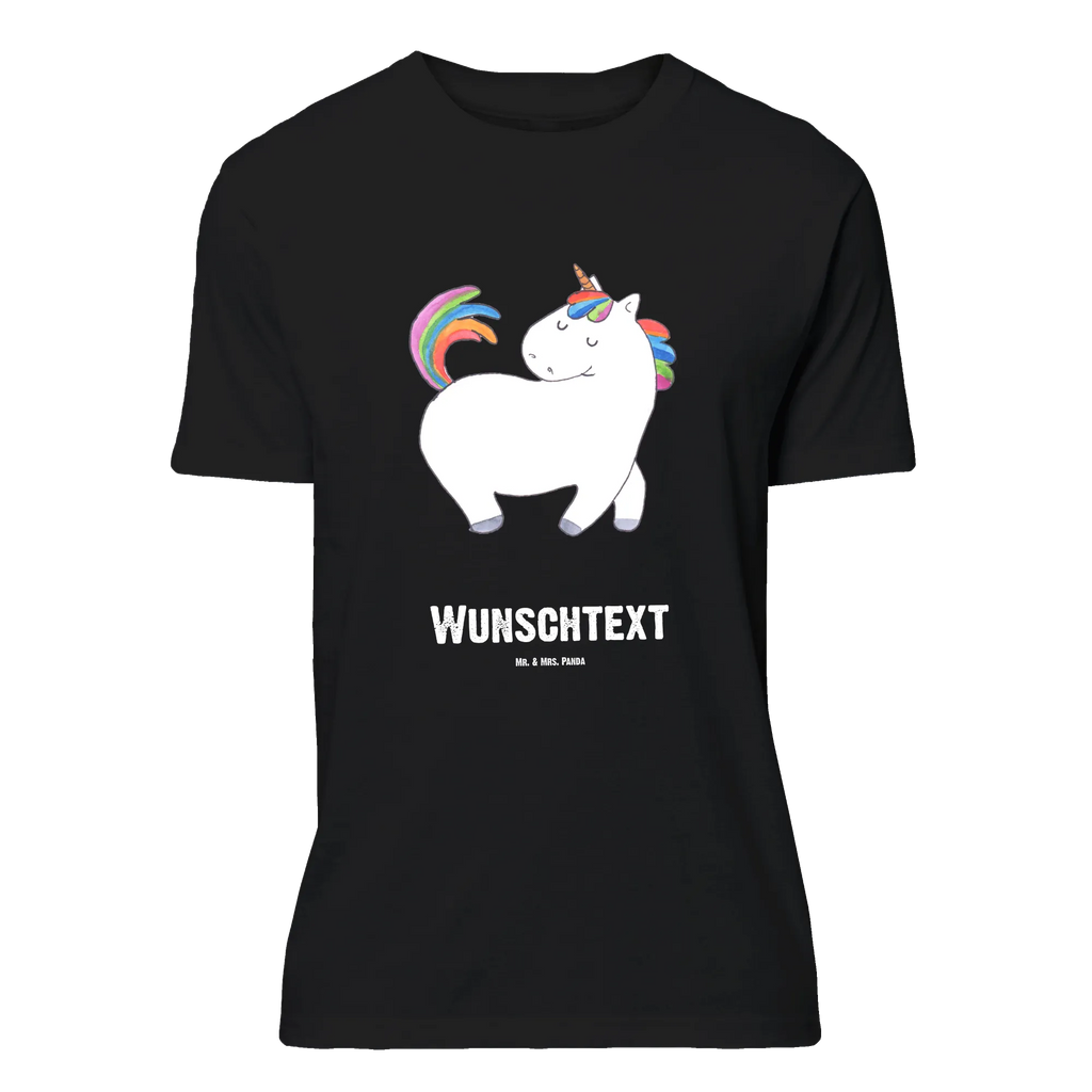 Personalisiertes T-Shirt Einhorn stolzierend T-Shirt mit Aufruck, Bedrucken, T-Shirt Personalisiert, Wunschtext, T-Shirt mit Namen, Einhorn Deko, Unicorn, Einhorn, Einhörner, Reiter, Freundin, Geschenk, Stolz, Pferd, Anders, Reiten, Bunt