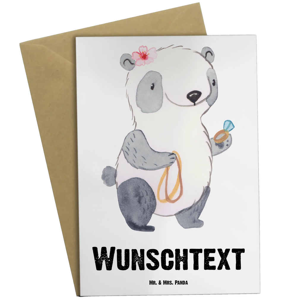 Spersonalizowana kartka z życzeniami Sprzedawczyni biżuterii Serce Zawód, Wykształcenie, Jubileusz, Pożegnanie, Emerytura, Kolega, Koleżanka, Prezent, Dawać, Pracownik, Współpracownik, Firma, Dziękuję, Dziękuję bardzo