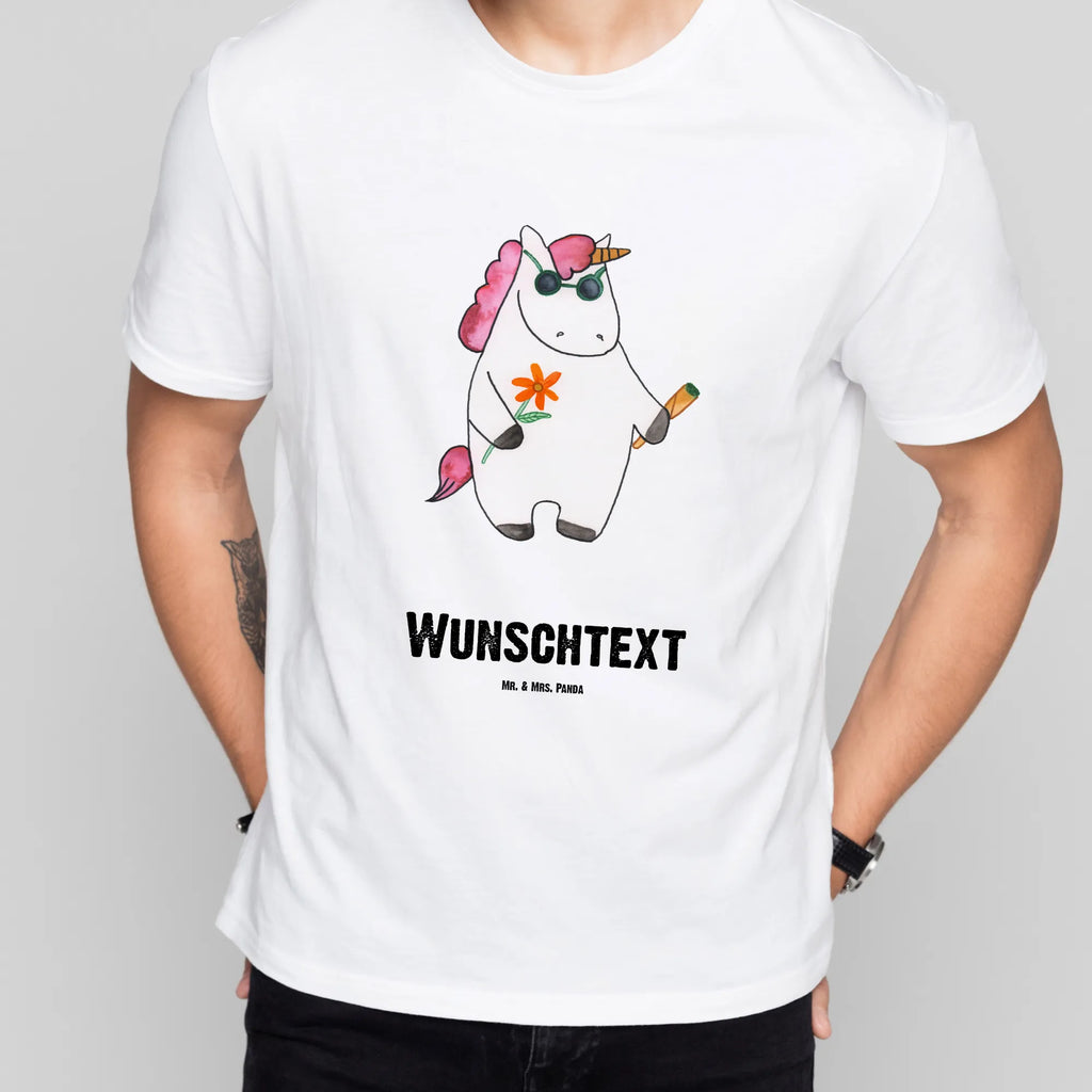 Rozmiar L Personalizowana koszulka Jednorożec Woodstock T-Shirt Personalisiert, T-Shirt mit Namen, T-Shirt mit Aufruck, Bedrucken, Wunschtext, Einhorn Deko, Unicorn, Einhorn, Einhörner, Kiffen, Witzig, Party, Spaß. Lustig, Joint, Woodstock, Zigarette, Alkohol