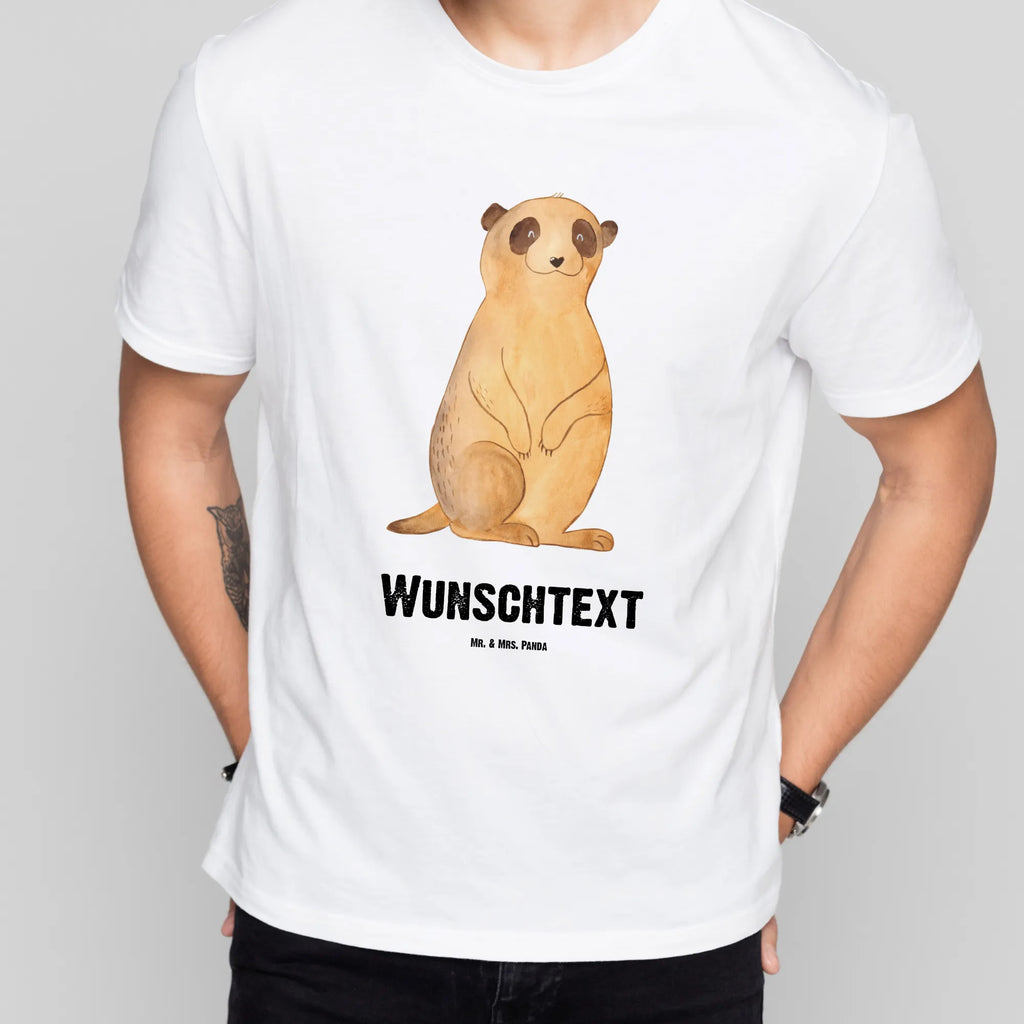Personalisiertes T-Shirt Erdmännchen T-Shirt Personalisiert, T-Shirt mit Namen, Bedrucken, Wunschtext, T-Shirt mit Aufruck, Wildtiere, Afrika, Spruch, Roadtrip, Reisen, Weltreise, Traveling, Erdmännchen, Afrikareise