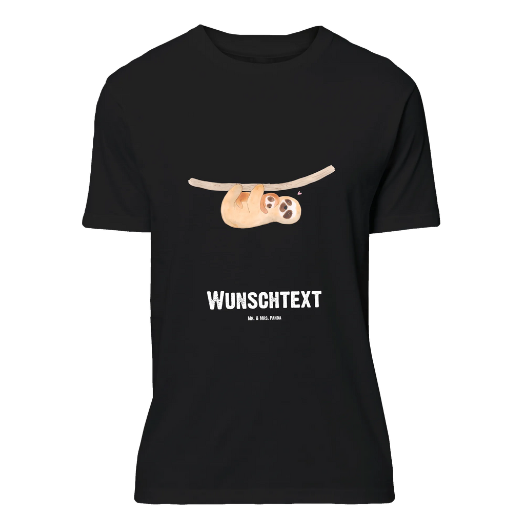 Personalisiertes T-Shirt Faultier mit Kind Bedrucken, T-Shirt Personalisiert, T-Shirt mit Namen, T-Shirt mit Aufruck, Wunschtext, Faultier, Faultier Geschenk, Faultier Deko, Geburt, Mama, Kinder, Spaß, Niedlichkeit, Liebe, Kind, Mutter, Faulheit, Baby