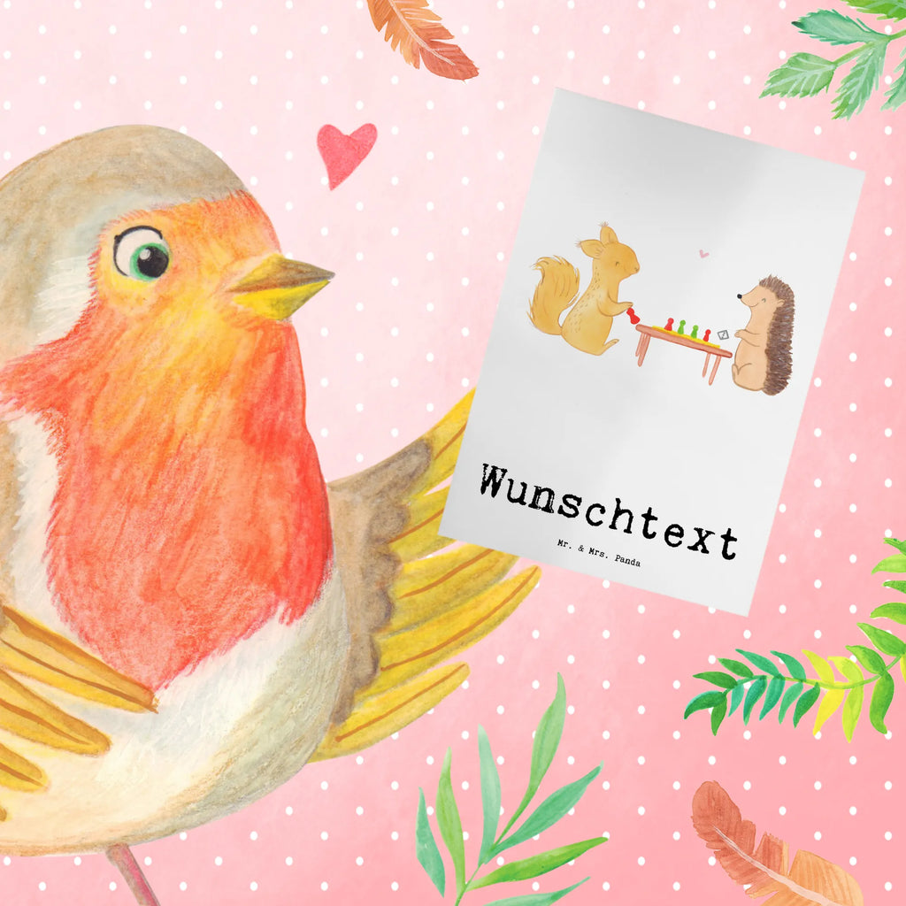 Personalised greetings card Squirrel board games Gift, sport, hobby, giving, thank you, award, profit, athlete, game night, Board games, games