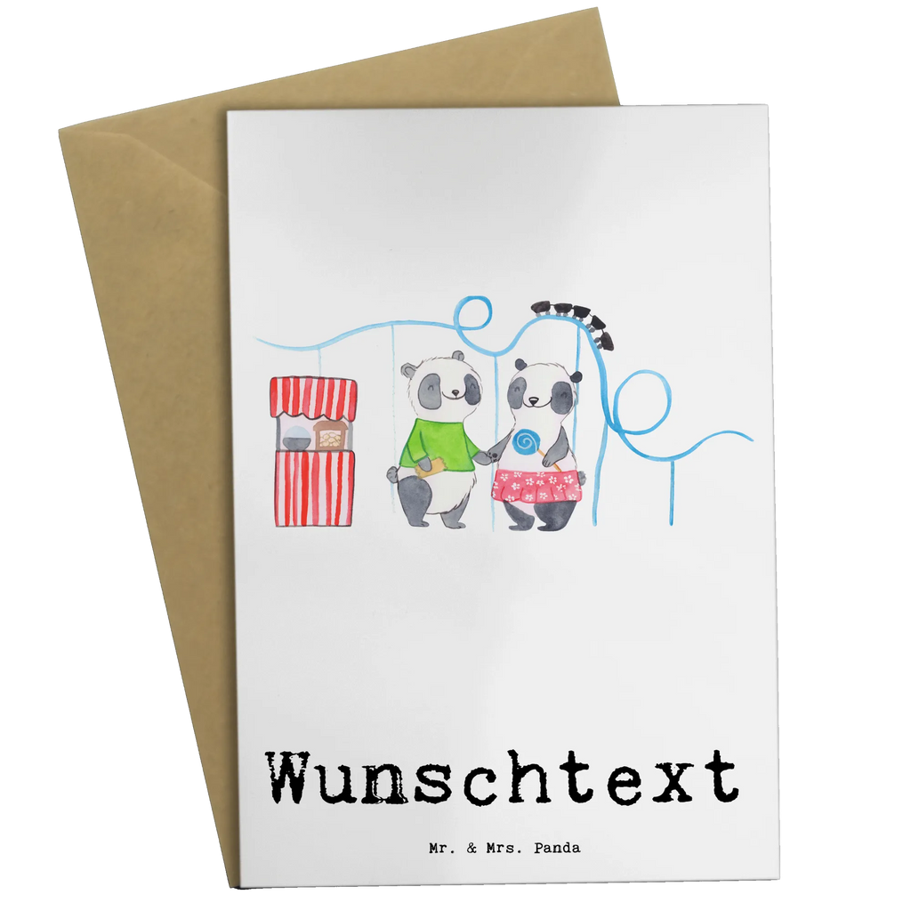 Personalisierte Grußkarte Pandas Freizeitpark besuchen Grußkarte mit persönlichen Nachrichten, Grußkarte als Geldgeschenk, Personalisierte Karte, Grußkarten personalisiert, Personalisierte Einladungskarte, Personalisierte Geburtstagskarte, Grußkarte mit Namen, Grußkarte selber drucken, Personalisierte Grußkarte, Grußkarte selbst gestalten, Personalisiertere Klappkarte, Personalisierte Hochzeitskarte, Personalisierte Glückwunschkarte, Geschenk, Sport, Sportart, Hobby, Schenken, Danke, Dankeschön, Auszeichnung, Gewinn, Sportler, Achterbahn fahren, Freizeitpark besuchen