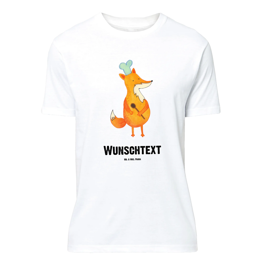 Personalised T-Shirt Fox A cook T-Shirt mit Namen, T-Shirt Personalisiert, Frauen, Bedrucken, T-Shirt mit Aufruck, Männer, Wunschtext, Fuchs, Küche Spruch, Füchse, Köche, Koch Geschenk, witzig, Bäcker, Spruch lustig, Küche Deko, Party Spruch