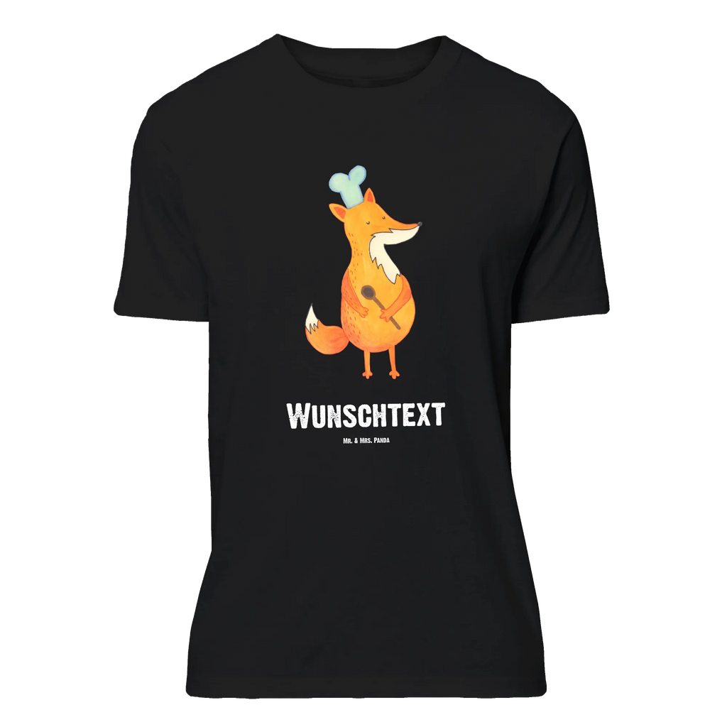 Personalised T-Shirt Fox A cook T-Shirt mit Namen, T-Shirt Personalisiert, Frauen, Bedrucken, T-Shirt mit Aufruck, Männer, Wunschtext, Fuchs, Küche Spruch, Füchse, Köche, Koch Geschenk, witzig, Bäcker, Spruch lustig, Küche Deko, Party Spruch