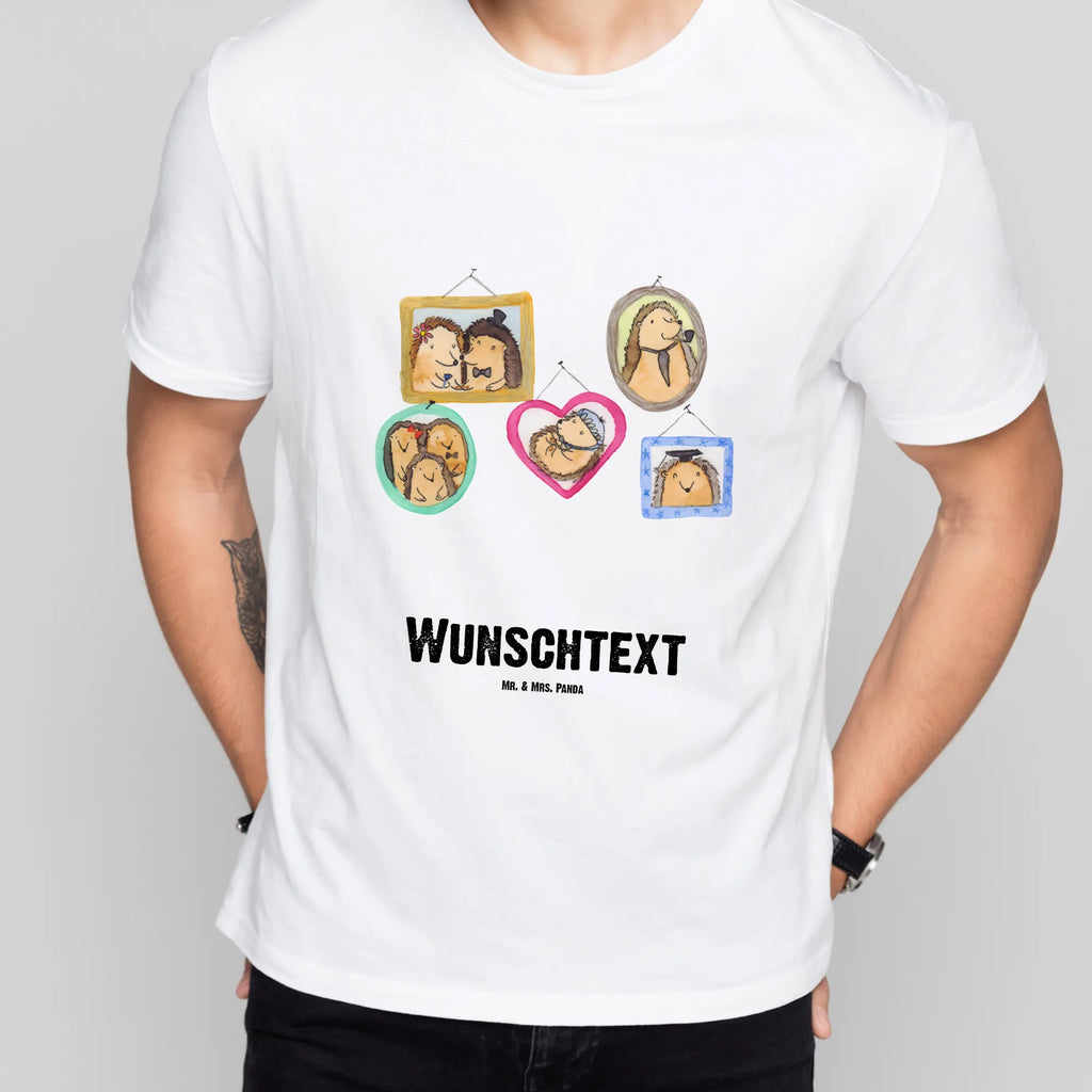 Personalisiertes T-Shirt Igel Familie T-Shirt Personalisiert, T-Shirt mit Aufruck, T-Shirt mit Namen, Oma, Muttertag, Papa, Vatertag, Opa, Bruder, Schwester, Mama, Familie, Zusammenhalt, Glück, Bilder, Igel, Liebe