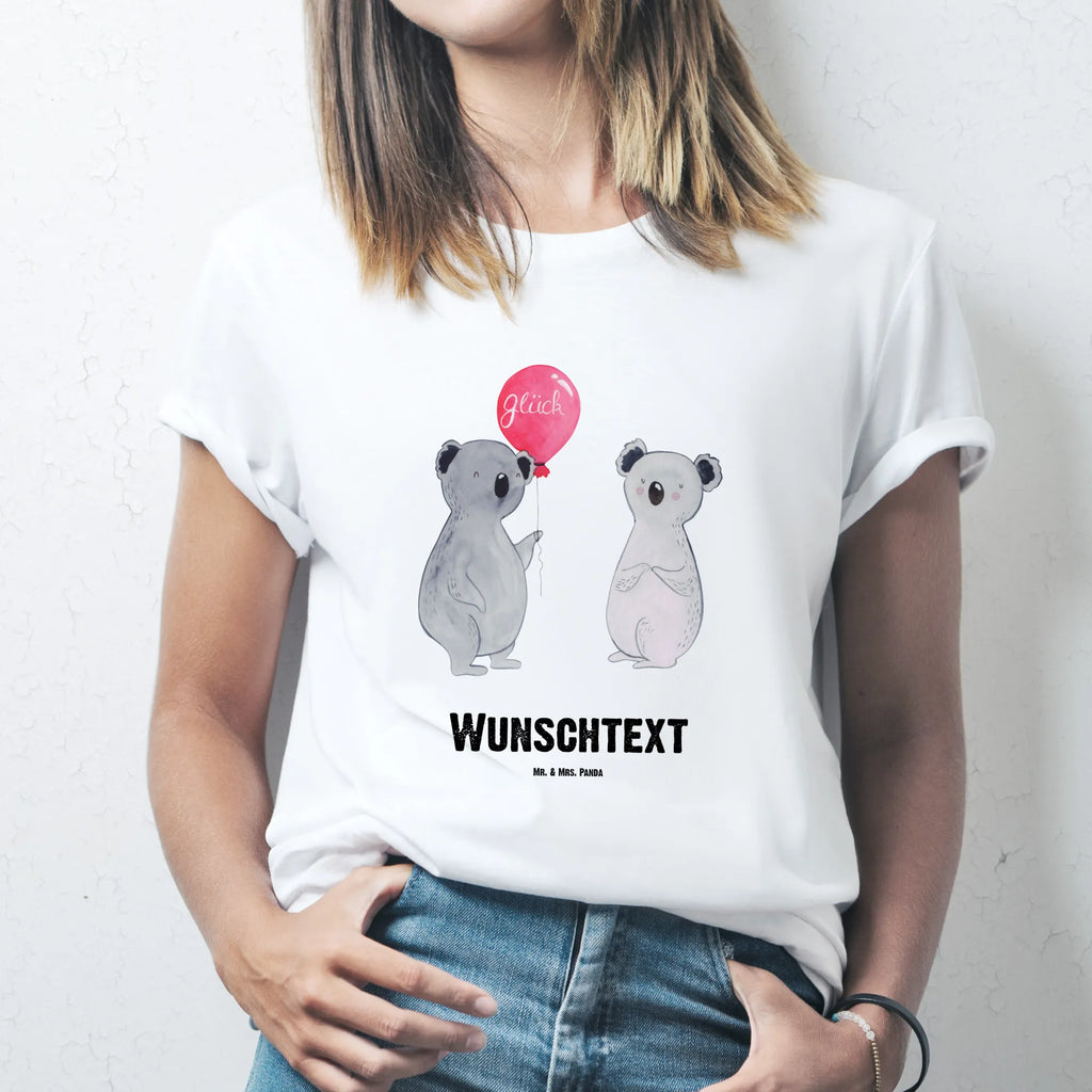 Personalised T-Shirt Koala bear balloon T-Shirt mit Aufruck, T-Shirt mit Namen, T-Shirt Personalisiert, Koalabär, Koala, Geschenk, Luftballon, Party, Geburtstag