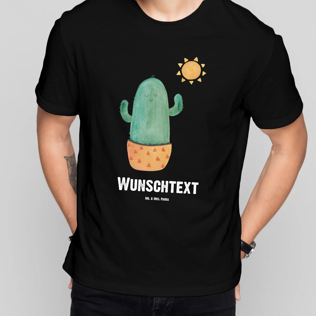 Personalisiertes T-Shirt Kaktus Sonnenanbeter T-Shirt Personalisiert, Wunschtext, Bedrucken, T-Shirt mit Namen, T-Shirt mit Aufruck, Kaktus, Kakteen, Liebe Kaktusliebe, Freundin, Neustart, Liebeskummer Geschenk, Scheidung, Geschenkidee, Trennung, Sonne, Liebeskummer, Glück, Motivation, glücklich, Sonnenschein, Ehebruch