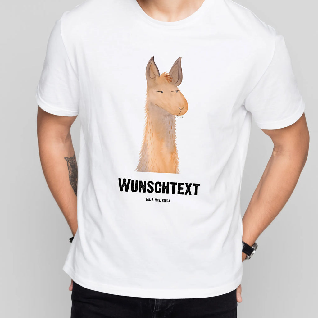 Rozmiar L Personalizowana koszulka głowa lamy zirytowany Bedrucken, T-Shirt mit Namen, T-Shirt Personalisiert, T-Shirt mit Aufruck, Wunschtext, Alpaka, Lama, Partnerin, Recht haben, Genervt sein, Lamas, Freundin, Büroalltag, Büro, Azubi, Chef, Beste Freundin, Chefin
