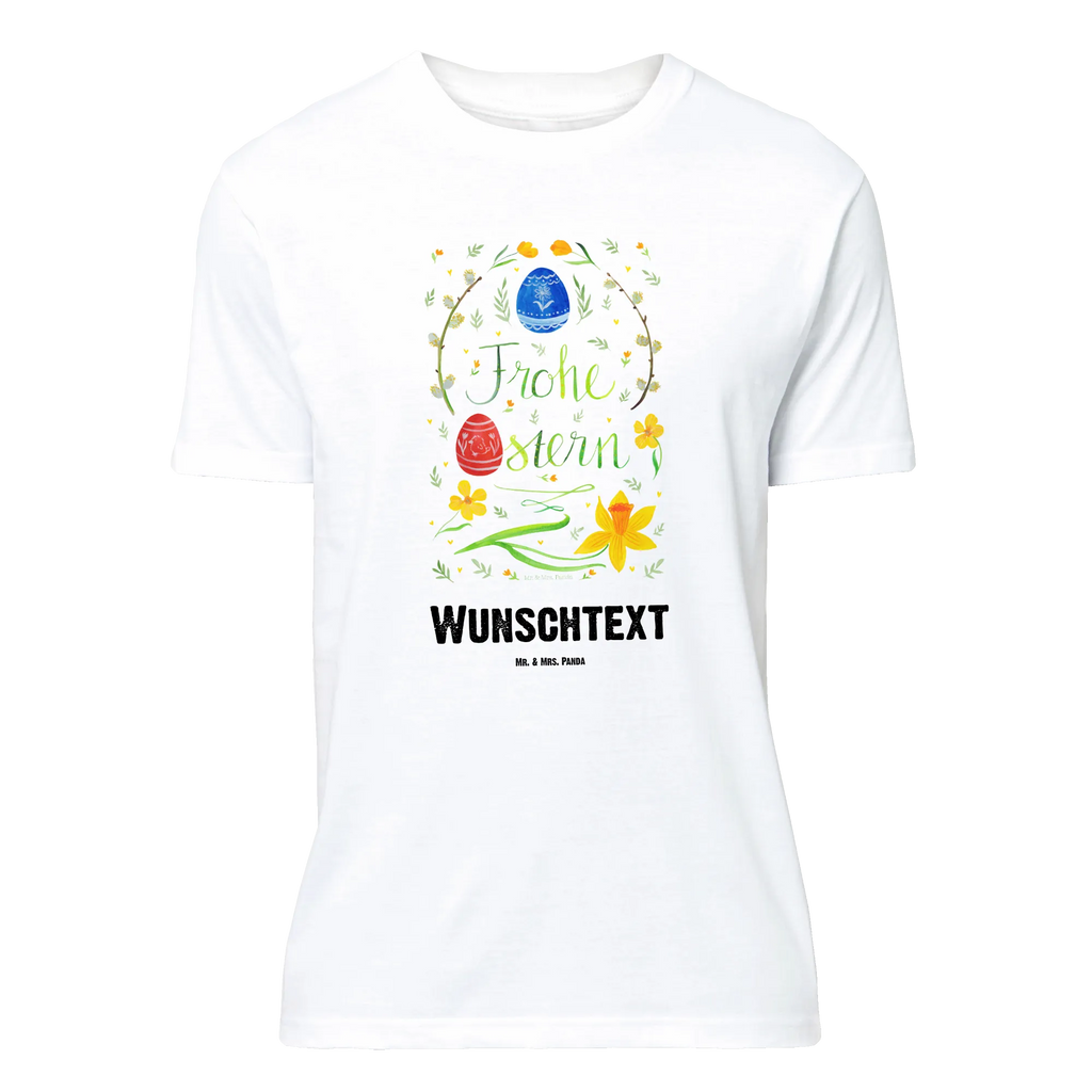 Personalisiertes T-Shirt Frohe Ostern T-Shirt mit Namen, T-Shirt Personalisiert, Wunschtext, T-Shirt mit Aufruck, Bedrucken, Ostergeschenke Kinder, Osternest, Ostergeschenke, Geschenke zu Ostern, Osterdeko, Ostern Geschenk, Ostern Kinder, Ostern, Osterhase, Osterei, Frohe Ostern, Weidenkätzchen. Lettering, Osterblume, Bemalte Ostereier, Ostergrüße