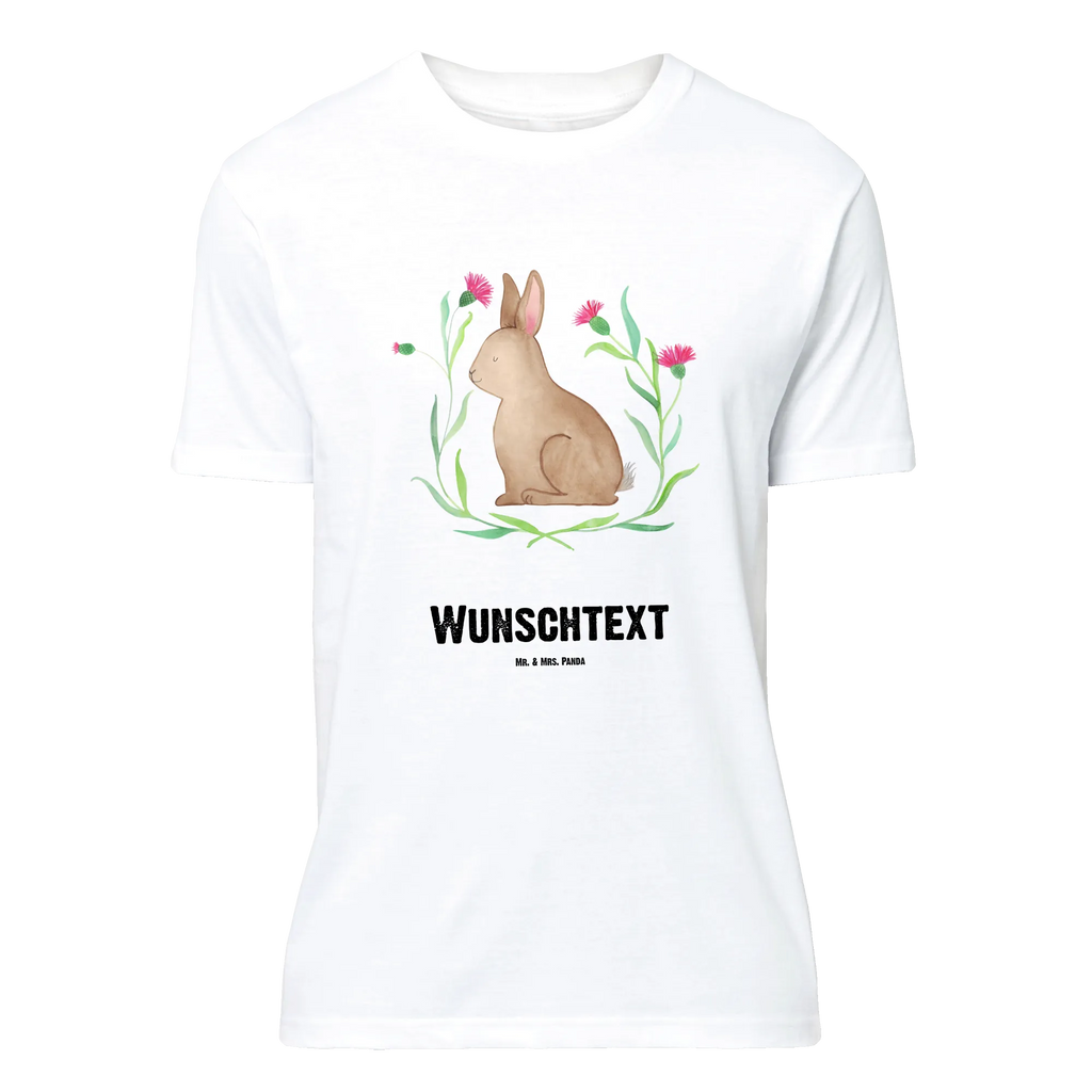 Personalisiertes T-Shirt Hase sitzend T-Shirt Personalisiert, Bedrucken, Wunschtext, T-Shirt mit Namen, T-Shirt mit Aufruck, Osternest, Ostern Geschenk, Osterdeko, Ostergeschenke Kinder, Ostergeschenke, Ostern Kinder, Osterhase, Geschenke zu Ostern, Ostern, Hase, Osterblume, Liebe, Kaninchen, Frohe Ostern, Grüße, Ostergrüße