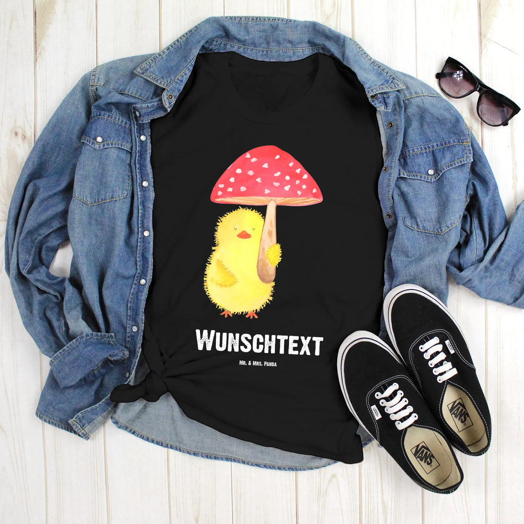 Personalised T-Shirt chick toadstool Bedrucken, T-Shirt mit Aufruck, Wunschtext, Männer, T-Shirt Personalisiert, Frauen, T-Shirt mit Namen, Ostern, Osterhase, Ostergeschenke, Osternest, Osterdeko, Geschenke zu Ostern, Ostern Geschenk, Ostergeschenke Kinder, Ostern Kinder, Fliegenpilz, Ostergrüße, Glückspilz, Küken, Frohe Ostern
