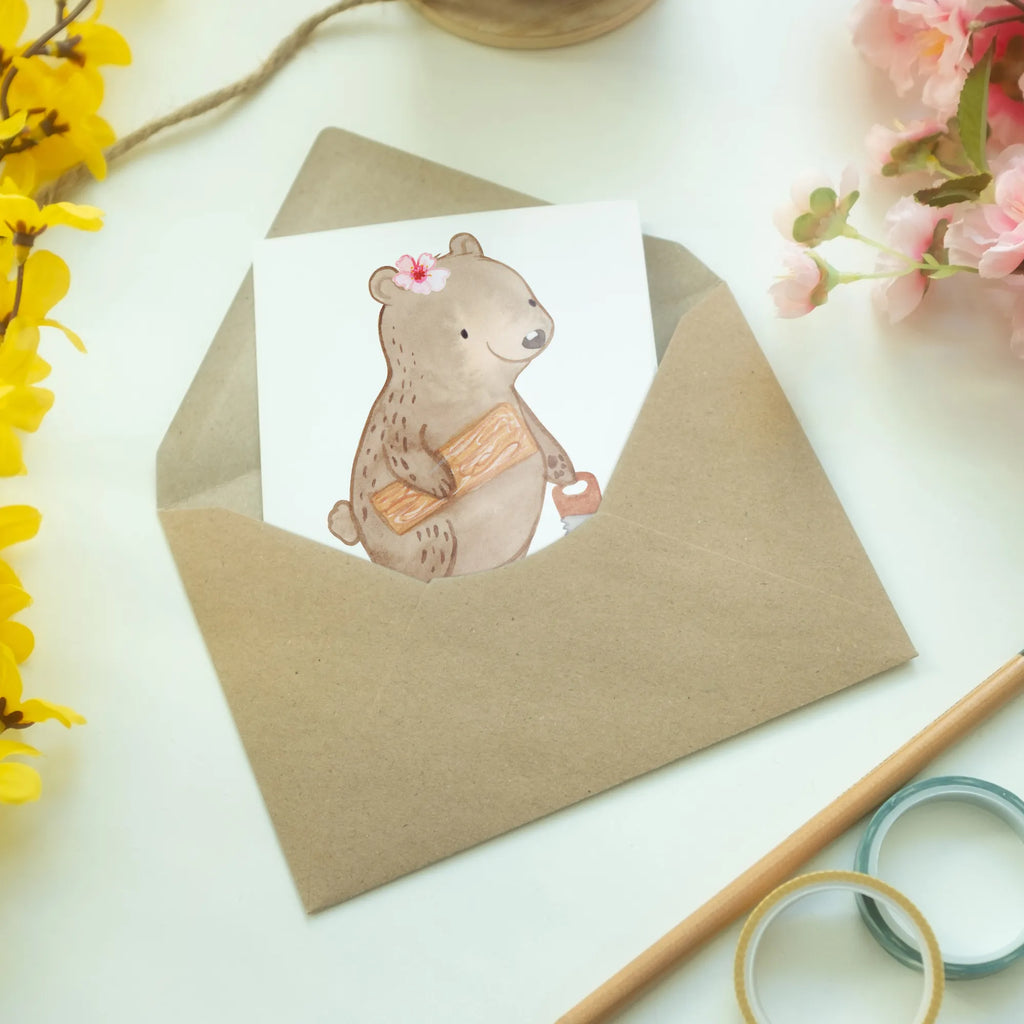 Spersonalizowana kartka z życzeniami stolarz serce Zawód, Wykształcenie, Jubileusz, Pożegnanie, Emerytura, Kolega, Koleżanka, Prezent, Dawać, Pracownik, Współpracownik, Firma, Dziękuję, Dziękuję bardzo