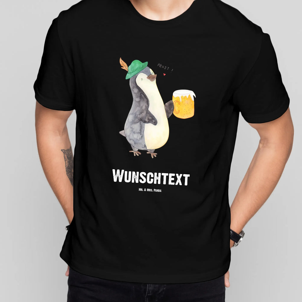 Rozmiar L Personalizowana koszulka pingwin piwo Bedrucken, T-Shirt mit Aufruck, T-Shirt mit Namen, T-Shirt Personalisiert, Wunschtext, Pinguin, Bier, Pinguine, Oktoberfest