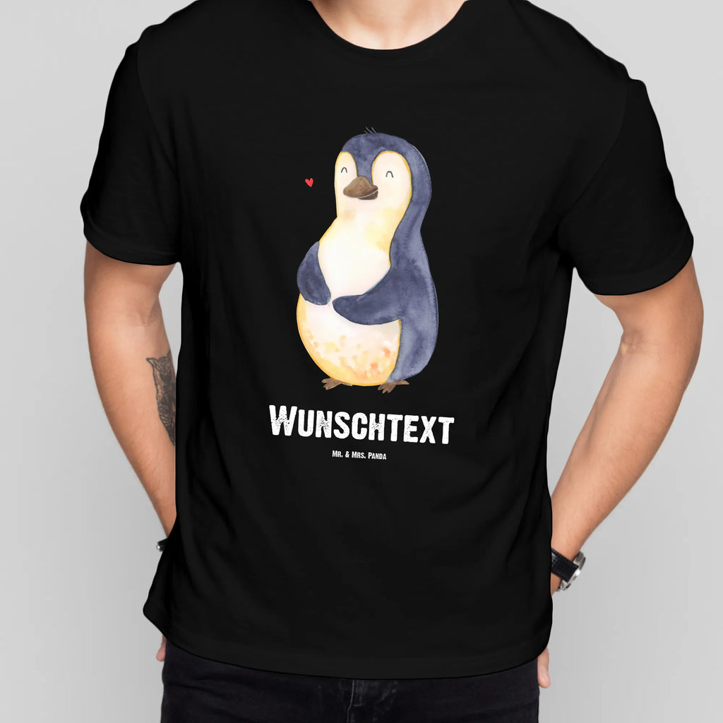 Personalisiertes T-Shirt Pinguin Diät T-Shirt mit Namen, T-Shirt mit Aufruck, Wunschtext, T-Shirt Personalisiert, Bedrucken, Pinguin, Pinguine, Abnehmen, Selbstliebe, Diät, Körperliebe, Abspecken, Selbstrespekt, Gewicht, Motivation