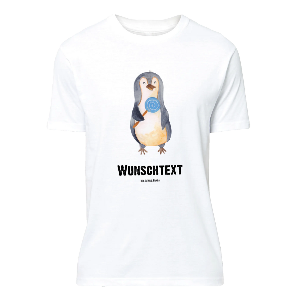 Personalised T-Shirt Penguin lollipop Bedrucken, Wunschtext, T-Shirt mit Namen, T-Shirt Personalisiert, T-Shirt mit Aufruck, Pinguin, Pinguine, Süßigkeiten, Lolli, Rabauke, Spruch, Ganove, Blödsinn, Gauner, Rebell