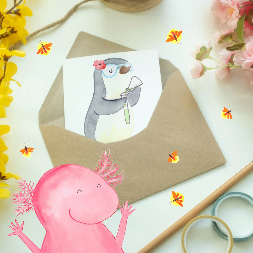 Personalised greetings card Chemist Heart gift, gift idea, best, farewell gift, passing exam, anniversary, retirement, promotion, job start, sayings, funny, profession