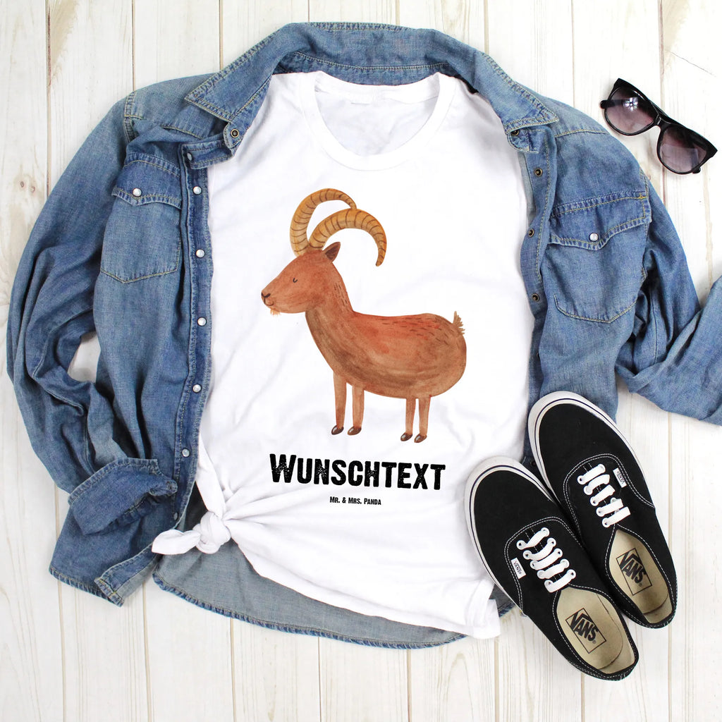 Personalisiertes T-Shirt Sternzeichen Steinbock Wunschtext, T-Shirt Personalisiert, T-Shirt mit Aufruck, Frauen, T-Shirt mit Namen, Männer, Bedrucken, Tierkreiszeichen, Sternzeichen, Horoskop, Astrologie, Aszendent, Geschenk Dezember, Steinböcke, Geburtstag Dezember, Steinbock Geschenk, Bock, Geburtstag Januar, Steinbock Sternzeichen, Geschenk Januar, Ziege